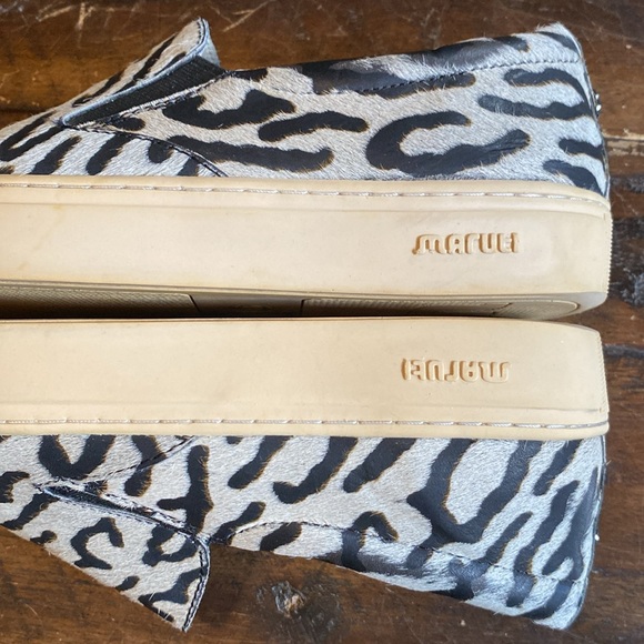 Maruti Calf Hair Berry Hairon Sneakers - Picture 7 of 10